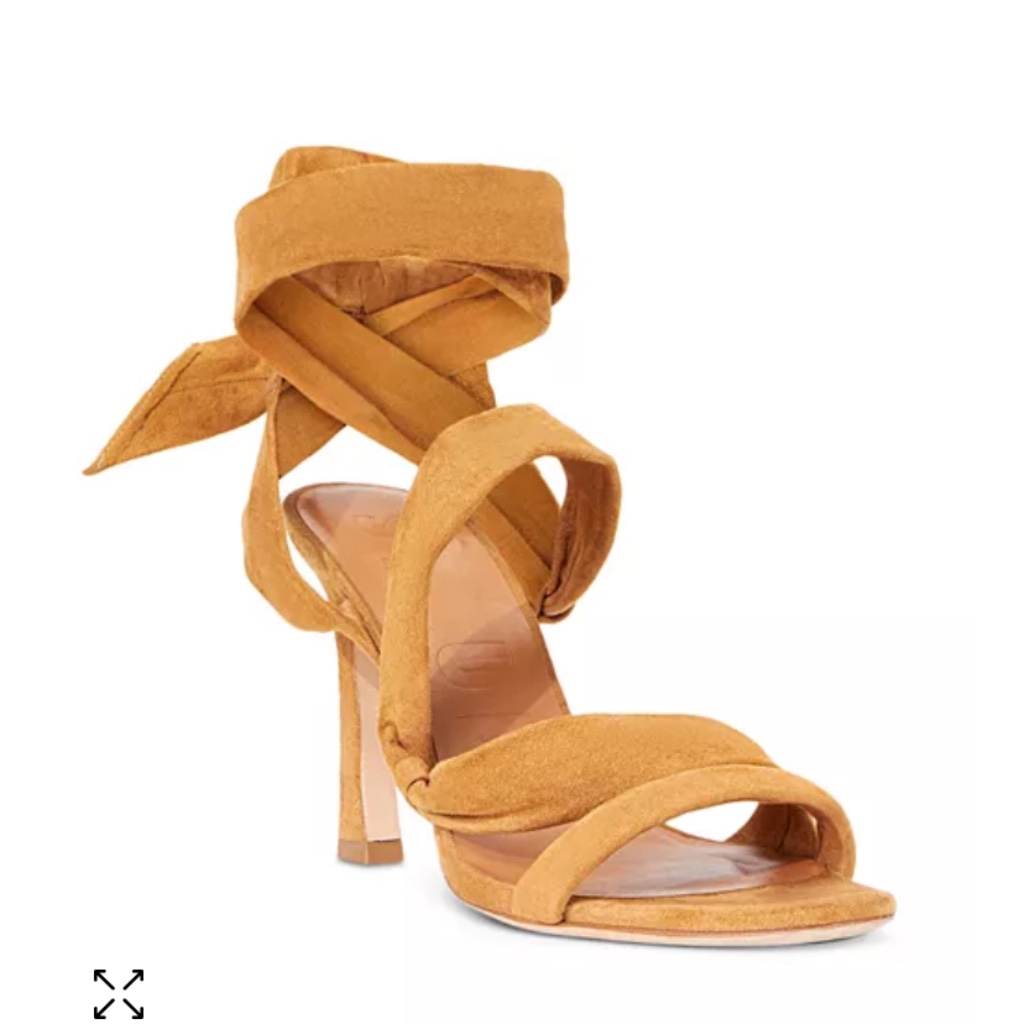 Staud Women's Rellie Ankle Wrap High Heel Sandals